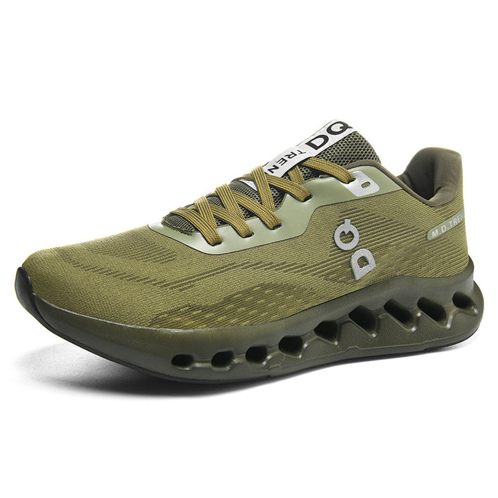 Herren Trailinspirierter Komfort-Sneaker mit ventilierter Hohlkammer-Dämpfung und nahtlosem Strickoberteil Drune
