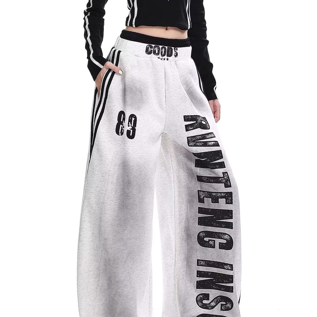 Damen Weite Baggy-Jogginghose Drune