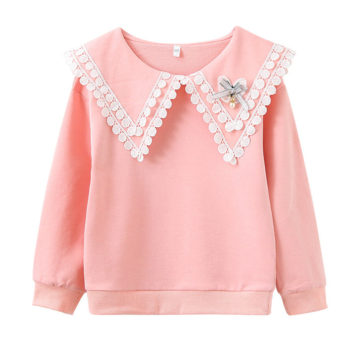 Damen Sweatshirt mit weitem Kragen Drune