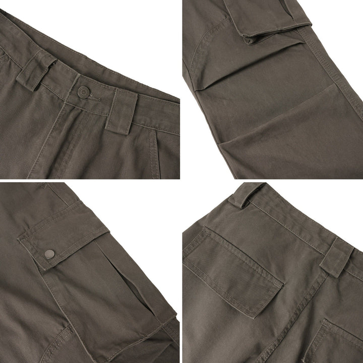 Herren Cargo-Hose mit seitlichen Taschen und bequemer Passform Drune