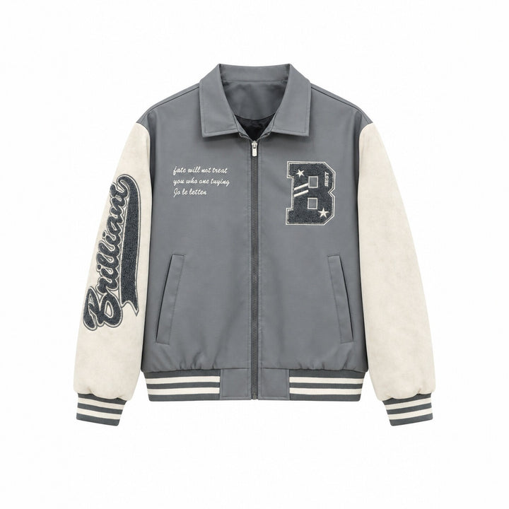 Herren Modische Collegejacke Drune