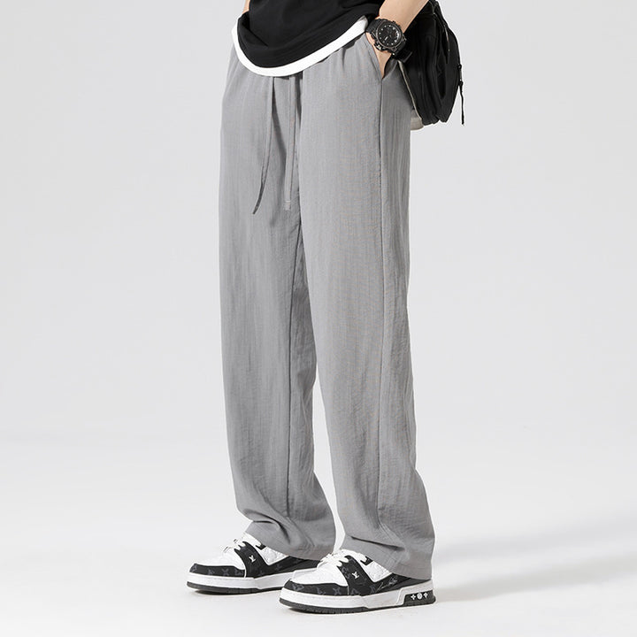 Herren Lässige Leinenhose Drune