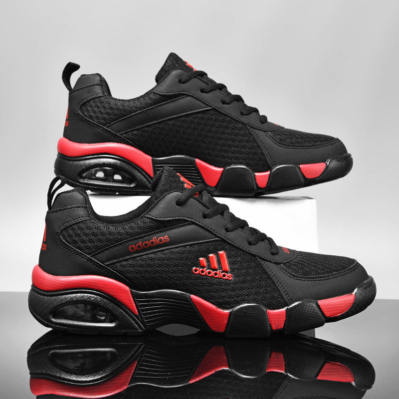 Herren Fashion-Sneaker im Retro-Chunky-Design mit Luftkissen-Ferse und atmungsaktivem Mesh Drune