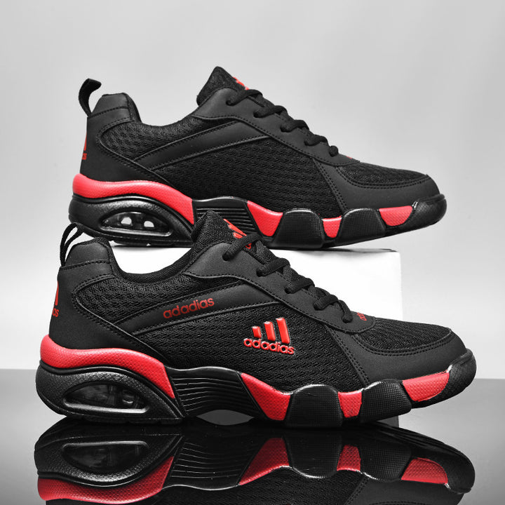 Herren Fashion-Sneaker im Retro-Chunky-Design mit Luftkissen-Ferse und atmungsaktivem Mesh Drune
