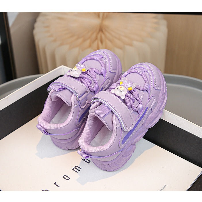 Damen Sportliche Sneaker mit niedlichen Figuren Drune