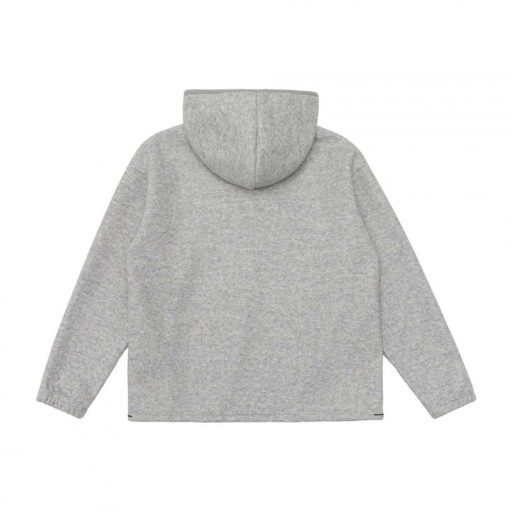 Unisex Kapuzenpullover mit Knopfleiste und weichem Fleece-Innenfutter Drune