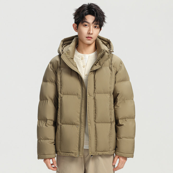 Herren Warme und stylische Daunenjacke Drune