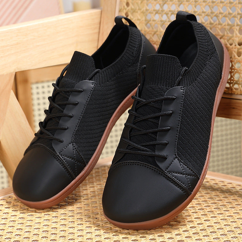 Damen nan gestrickte Schlupfsneaker mit elastischem Schaft und gepolsterter Komfortsohle Drune