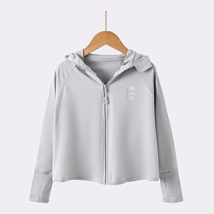 Jungen Outdoor-Schutzjacke mit Kapuze Drune