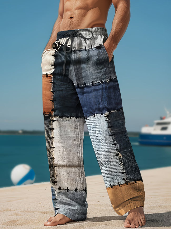 Herren Trendige Freizeithose mit einzigartigem Grafikdesign Drune