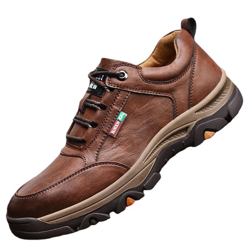 Herren Bequeme und Stylische Leder Sneakers Drune
