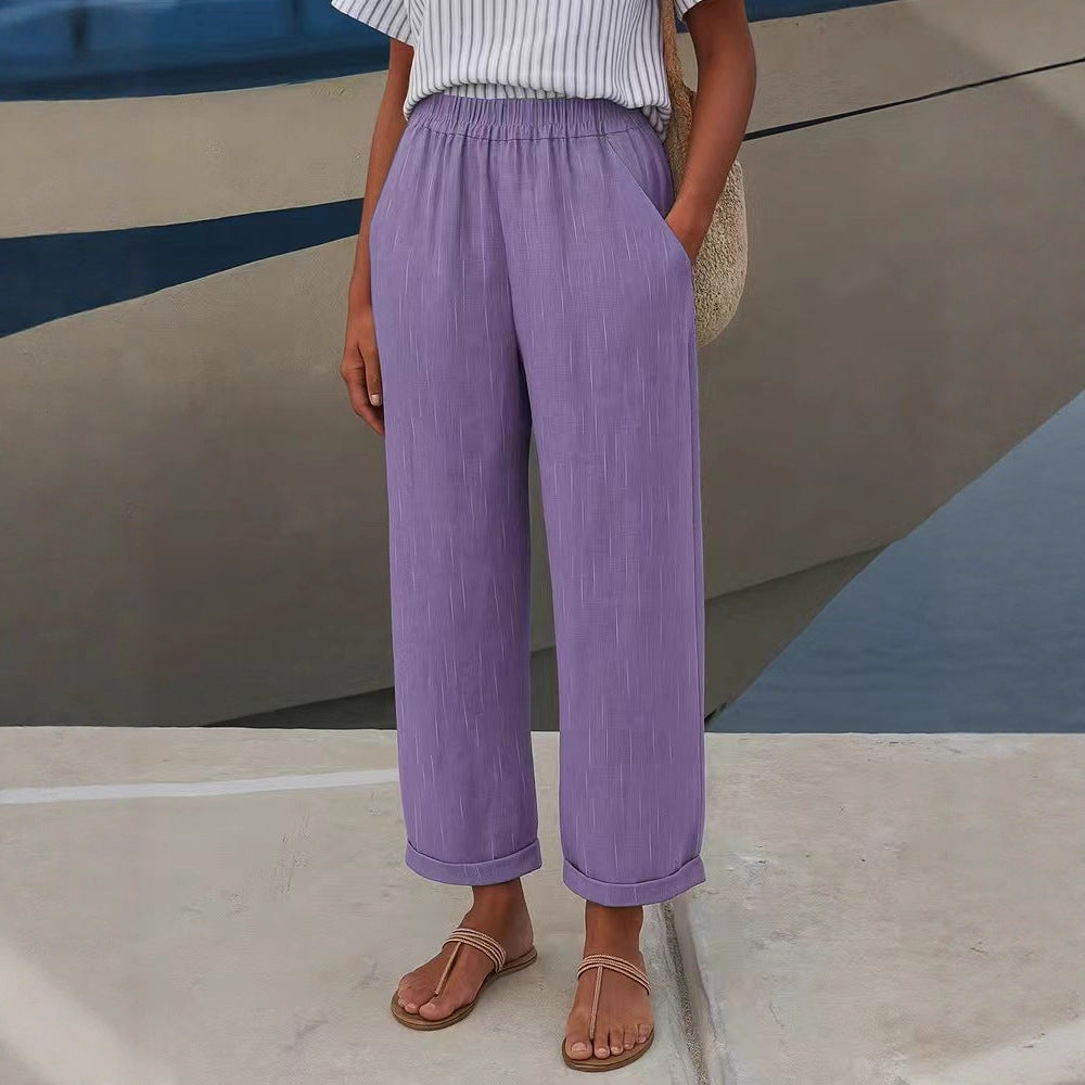 Damen Bequeme Sommerhose Drune