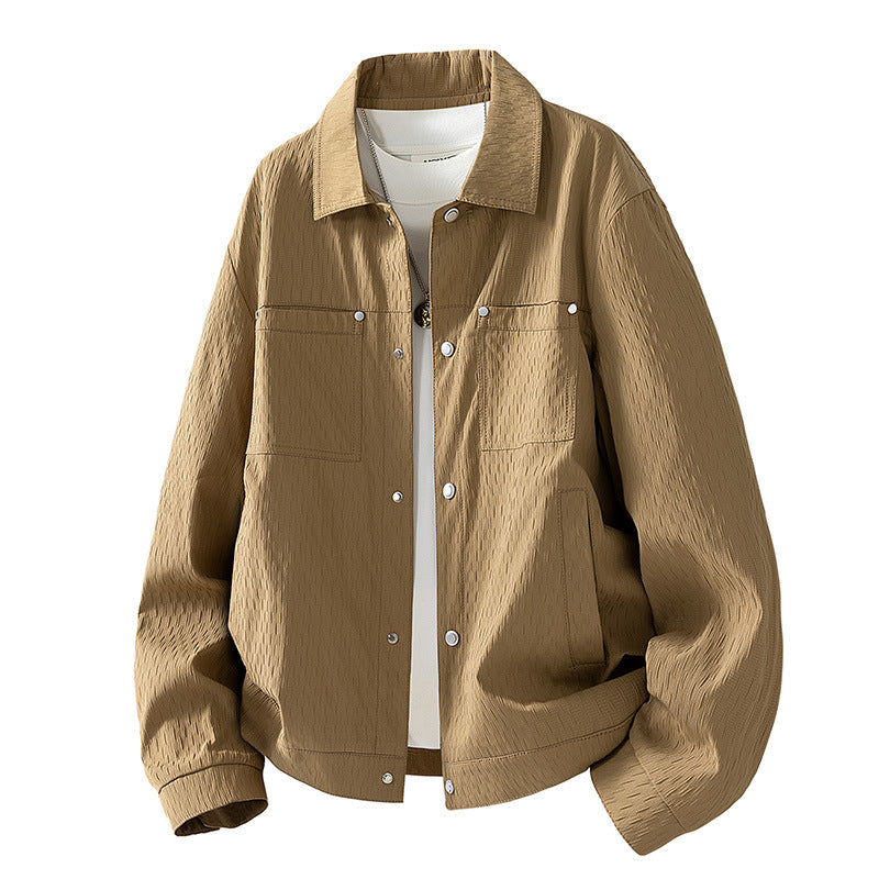 Herren Trendige Utility-Jacke Drune