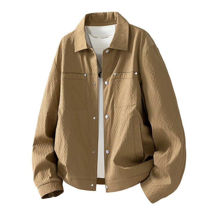 Herren Trendige Utility-Jacke Drune