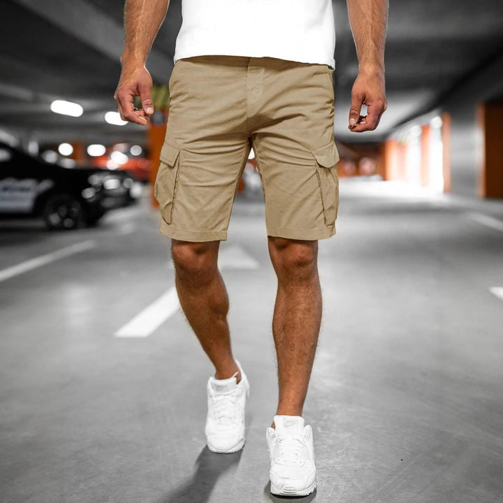 Herren multifunktionale Cargo-Shorts mit praktischen Seitentaschen Drune