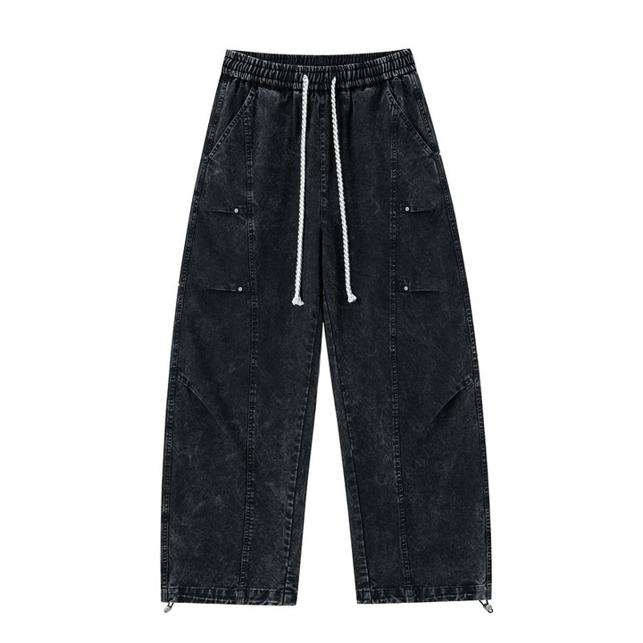 Damen Bequeme Cargo-Hose Drune