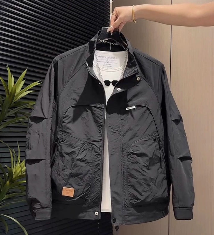 Herren Leichte Übergangsjacke mit funktionalen Taschen Drune