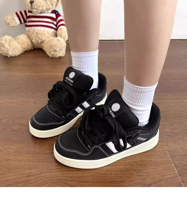 Damen Sportliche Sneakers mit atmungsaktiver Mesh-Oberfläche und bequemer Dämpfung Drune