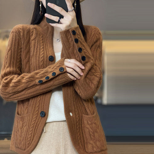 Drune | Freizeit Strickjacke für Damen mit Komfort