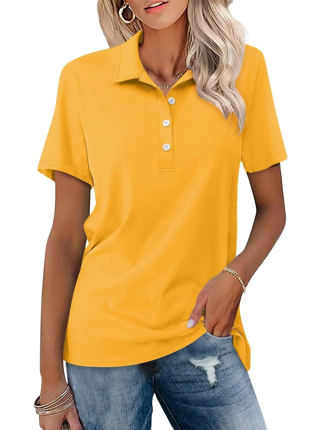 Drune | Leichtgewichtiges Poloshirt Für Damen