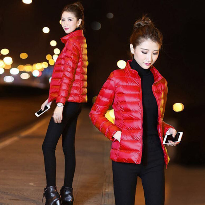 Damen Leichte und warme Steppjacke Drune