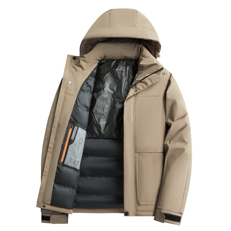 Herren Funktionale Winterjacke Drune