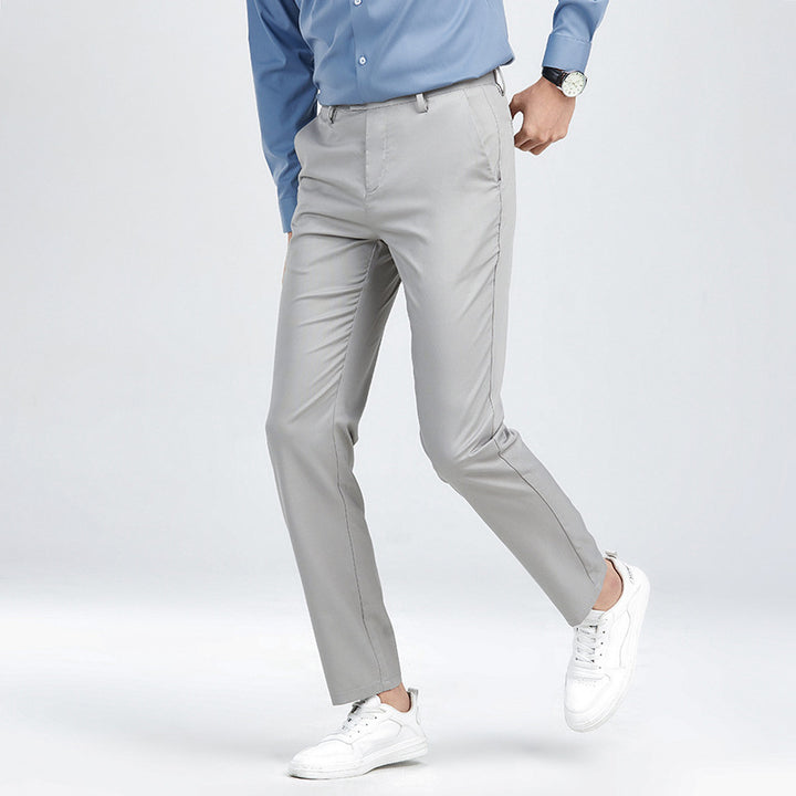 Herren Chinohose mit bequemer Passform und elastischem Bund Drune
