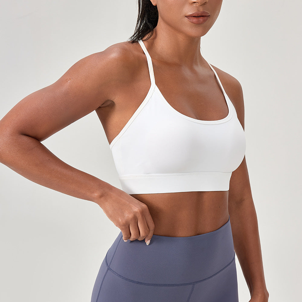 Damen Sport-Bustier mit verstellbaren Trägern und atmungsaktivem Material Drune