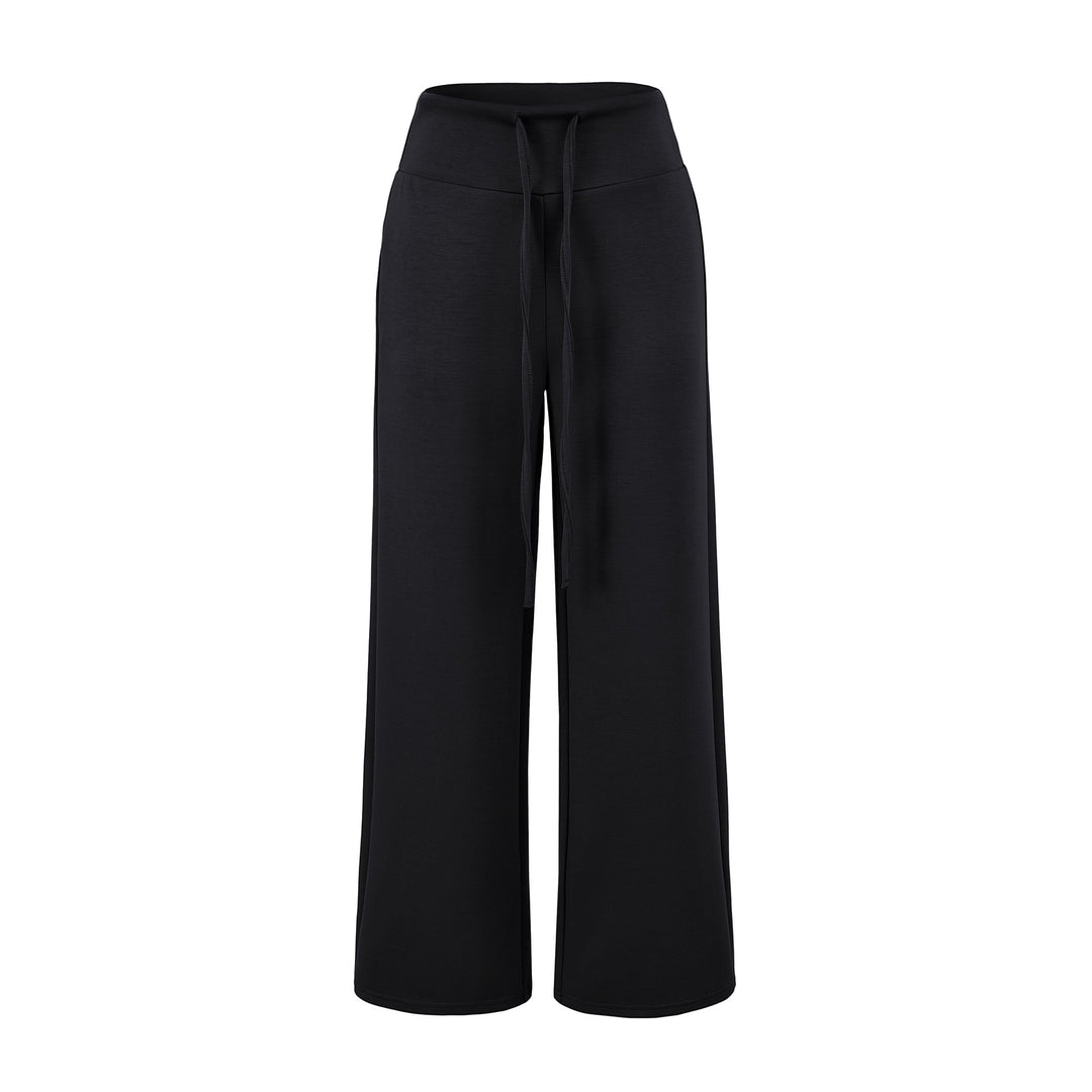 Damen Culotte-Loungehose mit hohem Komfortbund und Tunnelzug Drune