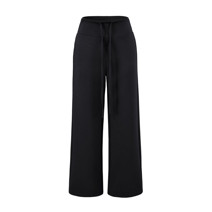 Damen Culotte-Loungehose mit hohem Komfortbund und Tunnelzug Drune