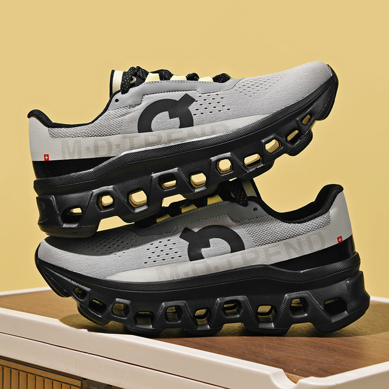 Unisex komfortable Performance-Laufschuhe mit extrahoher Dämpfung und belüftetem Mesh-Obermaterial Drune