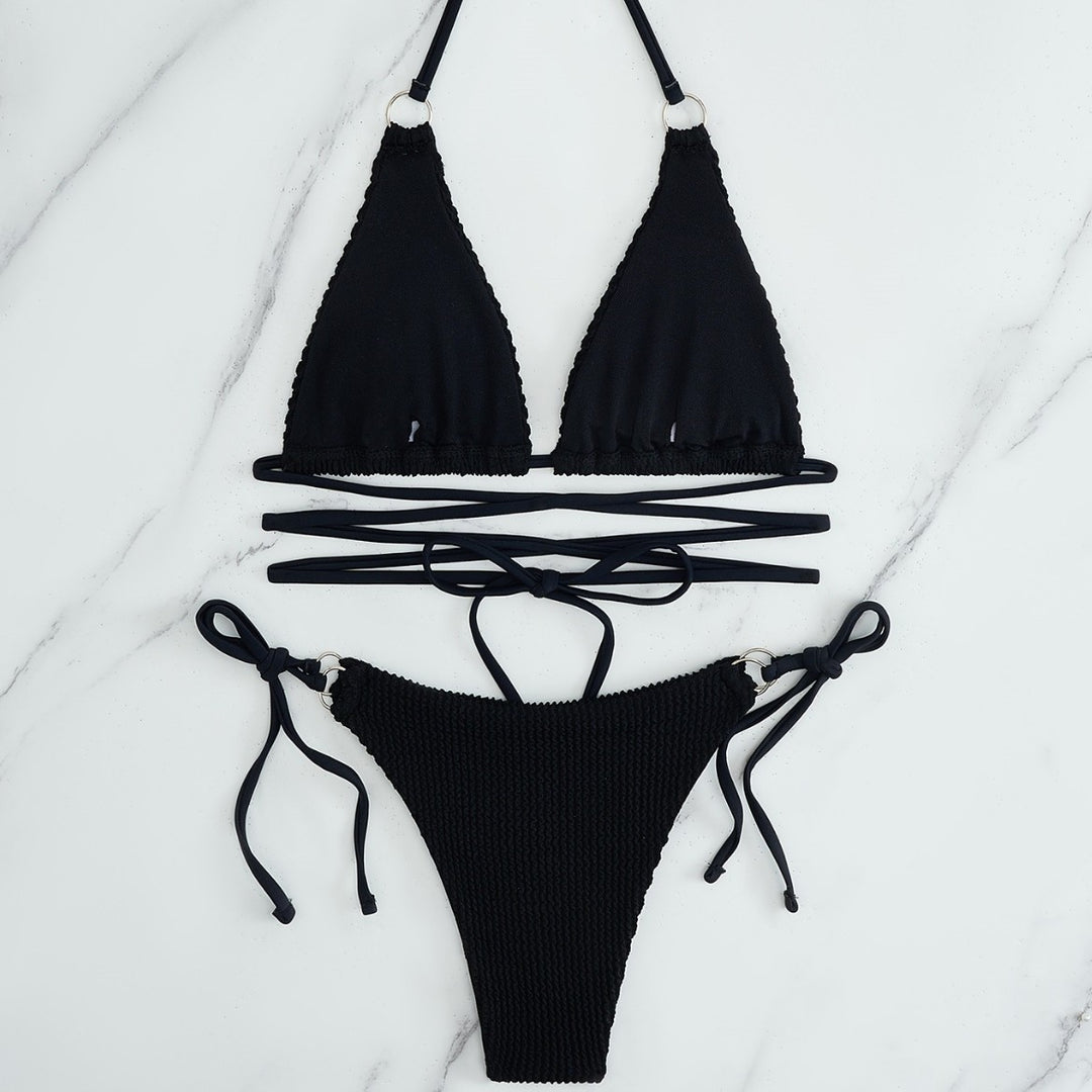 Damen Bikiniset mit verspieltem Schmetterlingsdesign Drune