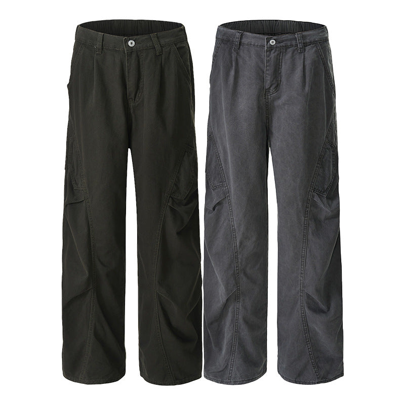 Herren Locker fallende Paneel-Cargo-Baggyhose im Workwear-Stil Drune