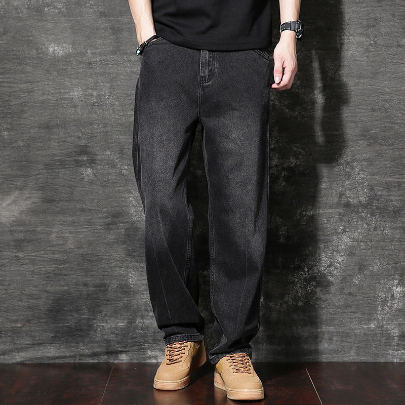 Herren Bequeme Loose-Fit Jeans Drune