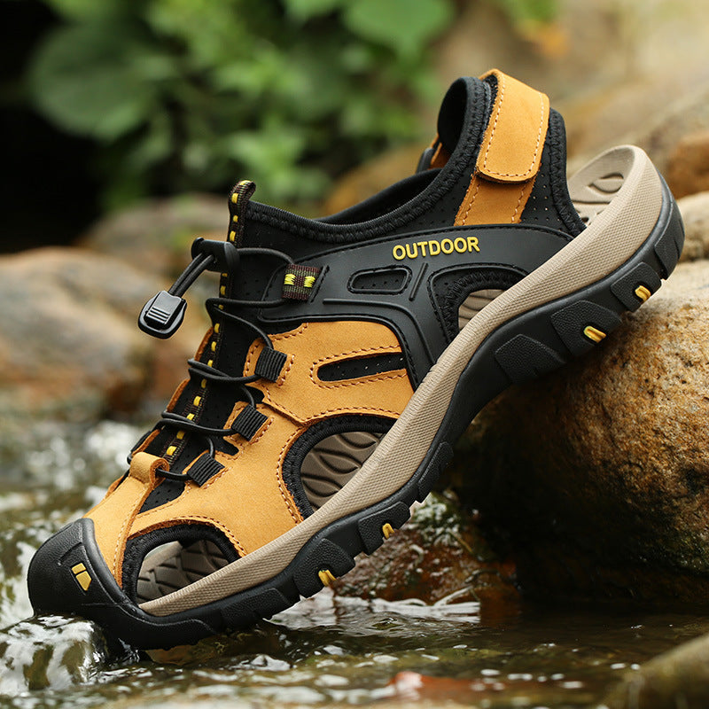 Damen Multifunktionale Outdoor-Sandalen mit ergonomischer Fußbettung und verstellbarem Schnellschnürsystem Drune