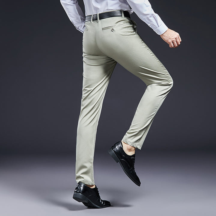 Herren elegante Business-Hosen mit Stretch-Anteil Drune