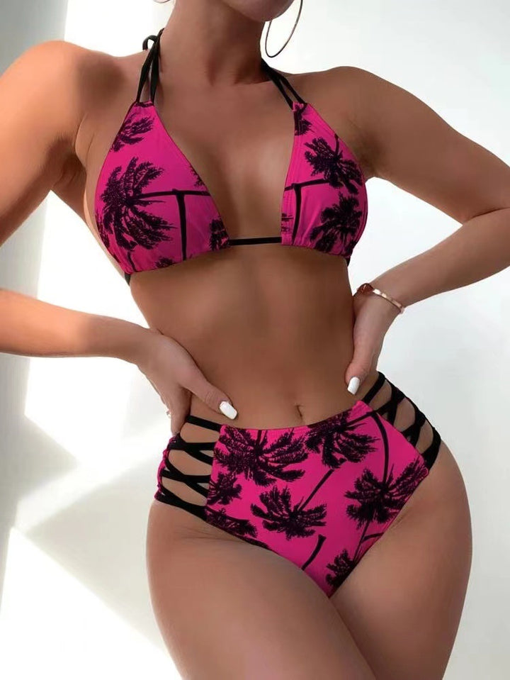 Damen Triangel-Bikini mit raffinierten Cut-Outs Drune