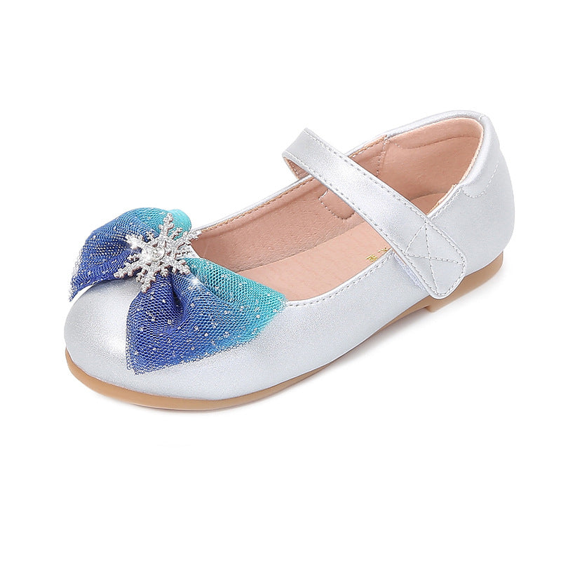 Mädchen Ballerinas mit glitzerndem Schleifen-Design Drune