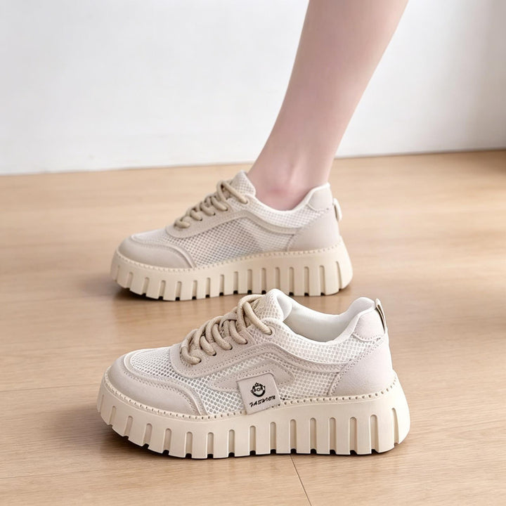 Damen Atmungsaktive Sneaker mit stabiler Sohle Drune
