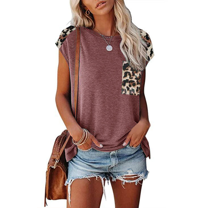 Damen Freizeit T-Shirt mit tierischem Motiv und bequemen Schnitt Drune