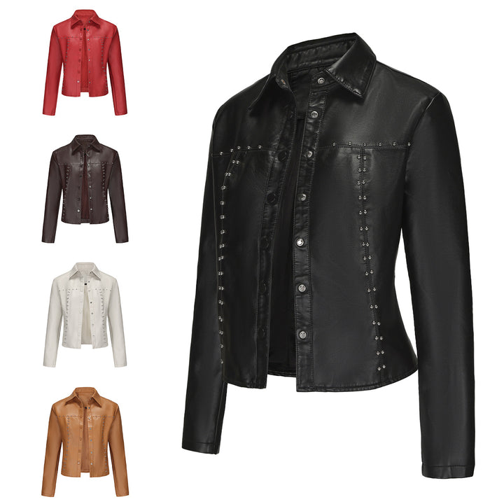 Damen Lederjacke Drune