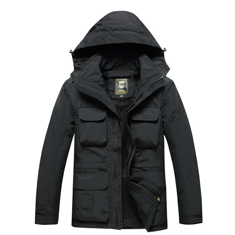 Herren Funktionale Outdoorkombination Jacke Drune