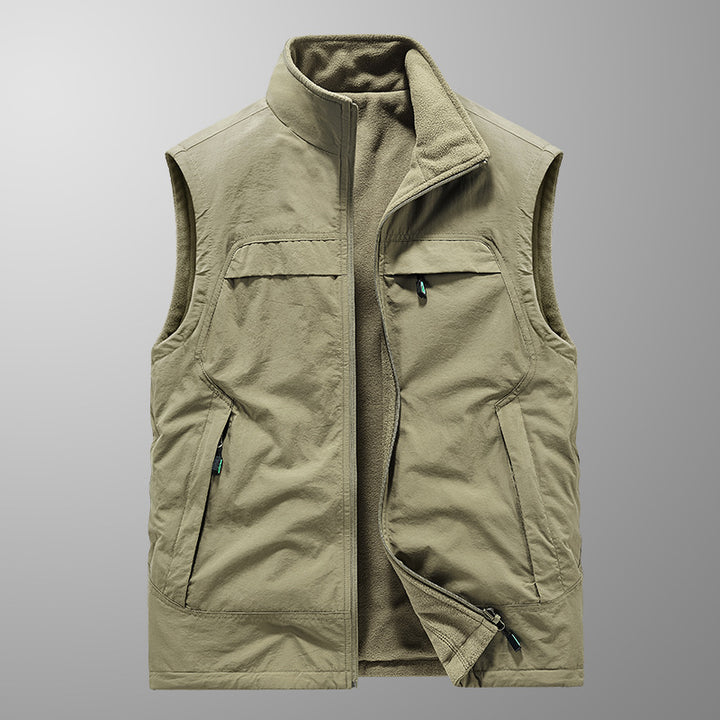 Herren Multifunktionale Fleece Weste Drune