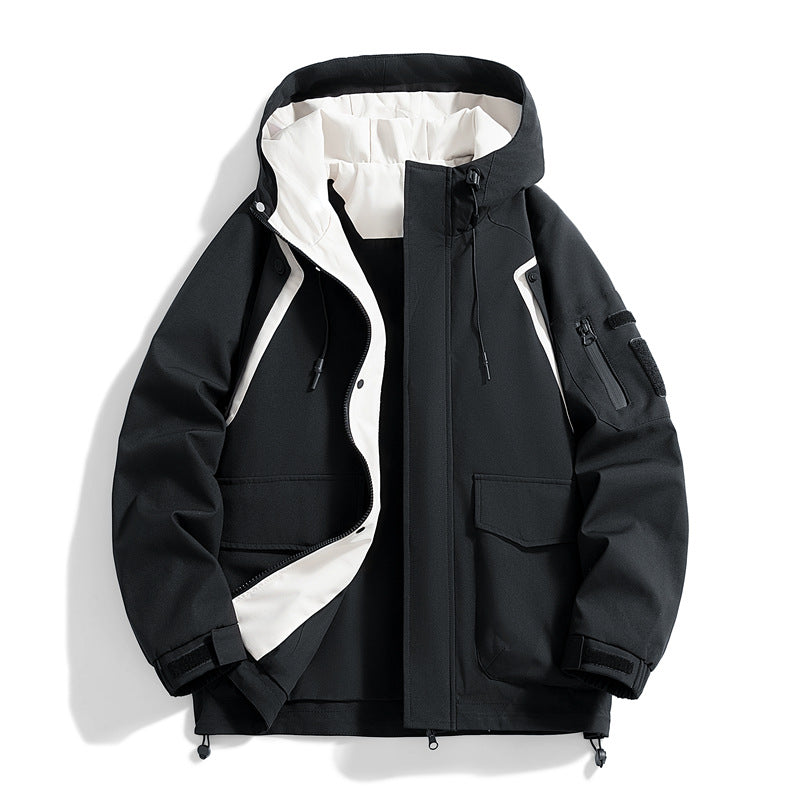 Herren Funktionsjacke mit wasserdichten Eigenschaften Drune