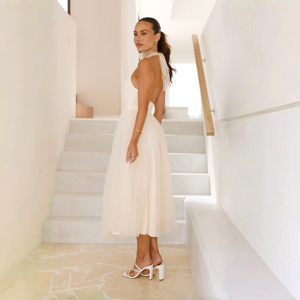 Damen Festliches Tüllkleid Drune