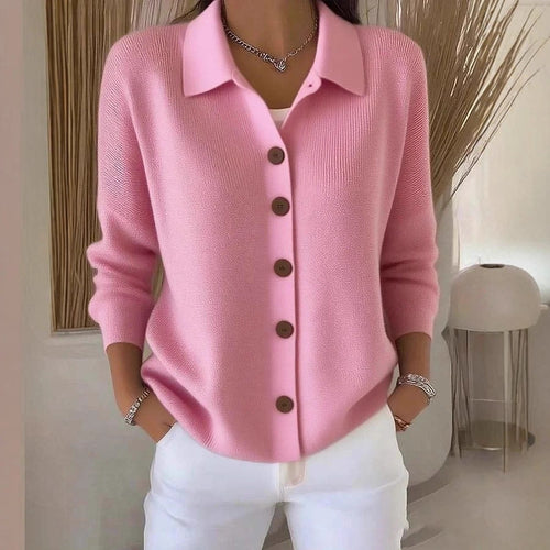 Damen Modische Strickjacke Drune