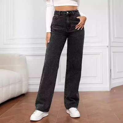 Damen High-Waist Jeans im modernen Vintage-Look Drune