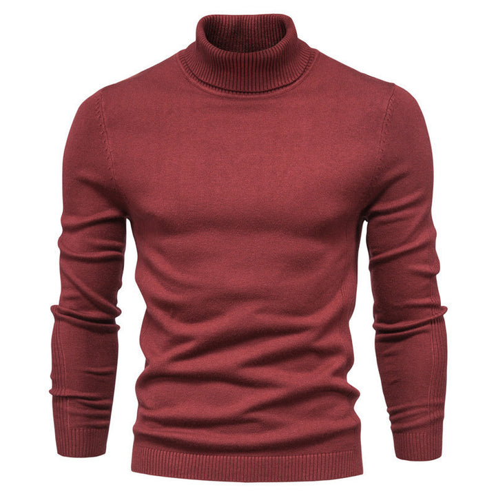 Herren Rollkragenpullover aus hochwertiger Wolle Drune