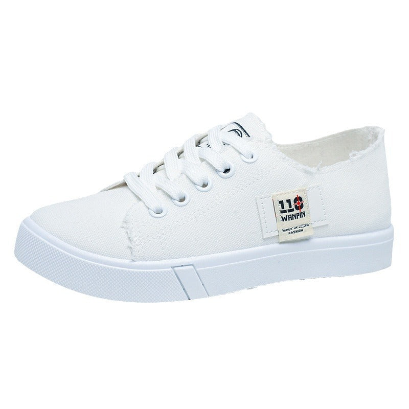 Damen Backless Denim-Slip-On Sneaker mit Schnürdetail und gepolstertem Fußbett Drune