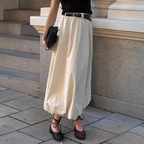 Damen elegante, luftige Midi-Rock Drune